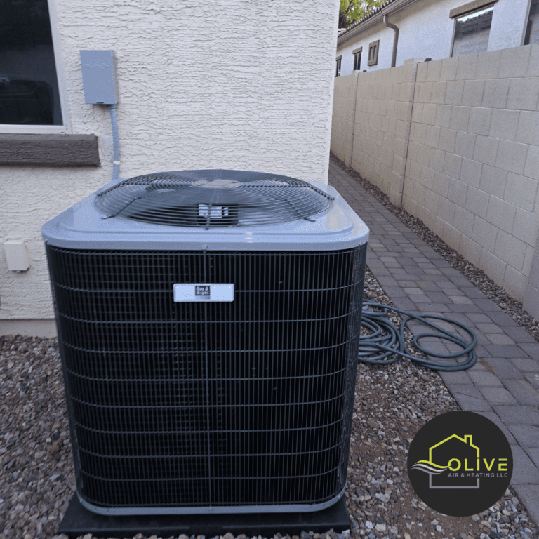 New AC Installation Done San Tan Valley outdoor unit