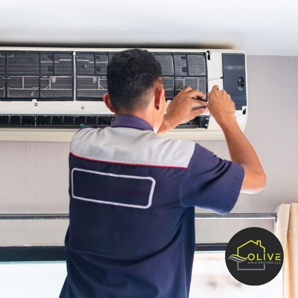 Professional performing AC Installation in Gilbert