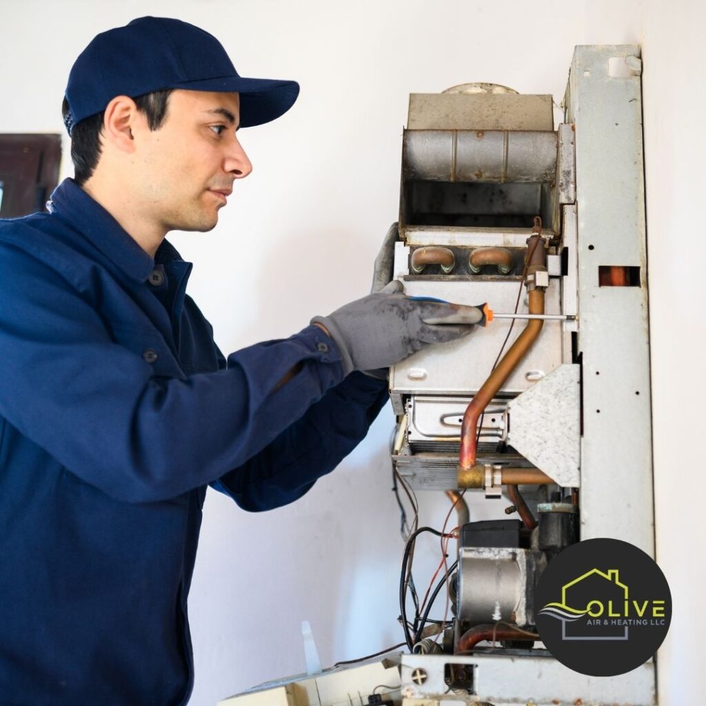 AC Tune Up Gilbert technician improving home air quality