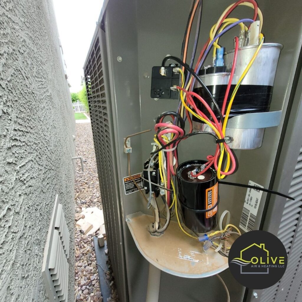 HVAC Contractor Conducting Heating System Maintenance