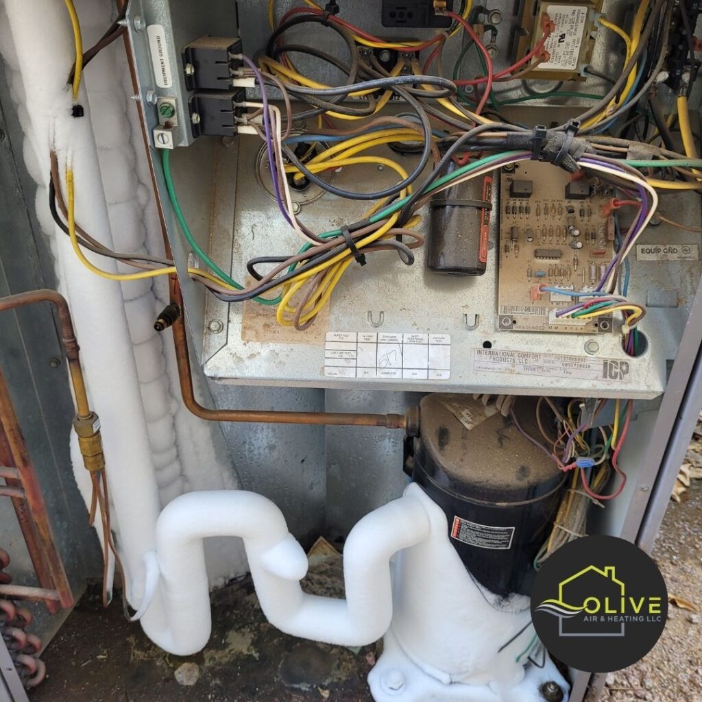 Experienced HVAC Contractor Fixing a Complex AC Repair Issue