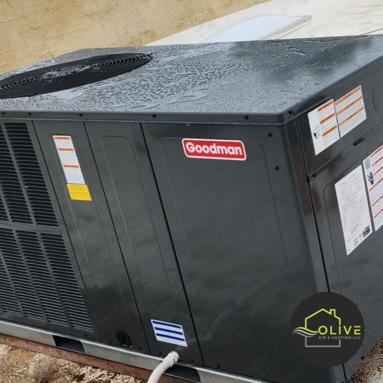 An aging AC unit with visible signs of wear and tear, such as rust and dents. In some cases, frequent repairs may not be cost-effective, and replacing the unit with a newer, more energy-efficient model may be a better long-term solution. AC Repair | Heat Pump