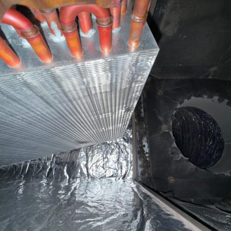 Close-up of a Heating System with Poorly Repaired Components. Heating Repair