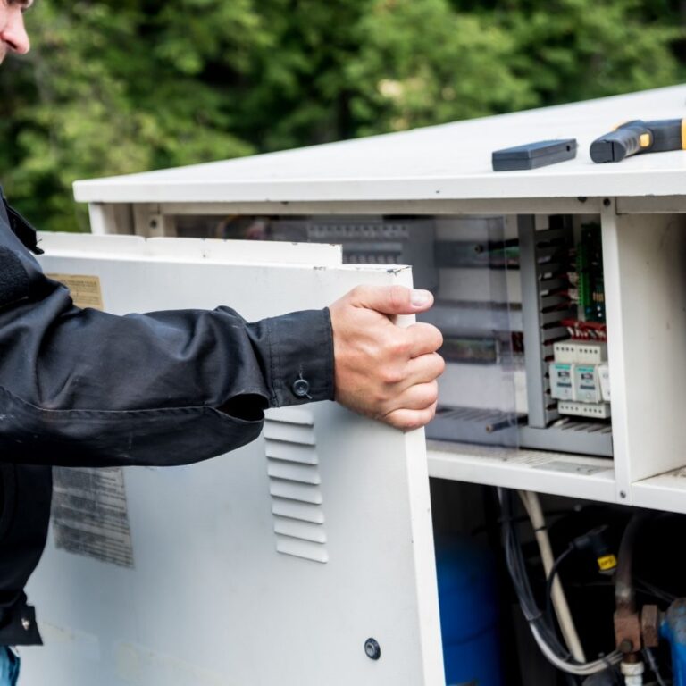 A residential gas furnace unit, representing the need for reliable Furnace Services in Glendale to ensure efficient home heating.